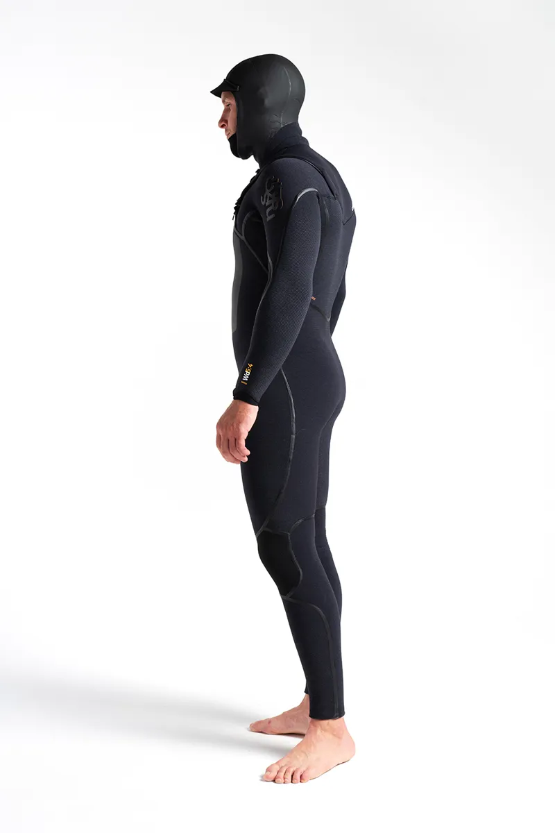 C-Skins Mens Wired 5/4 Hooded 2024 Wetsuit-2
